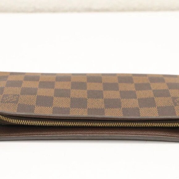 Louis Vuitton Damier Ebene Canvas Insolite Wallet w/ Louis Vuitton Agenda Cover - Picture 5 of 15